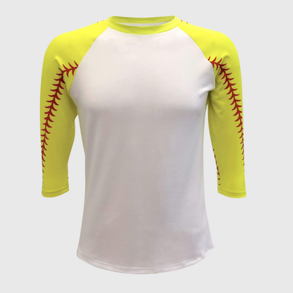 Softball Sleeve Raglan Adult