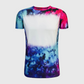 Cosmic Galactic Tie Dye Blank Faux Bleached Top