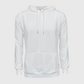 Polyester White Cotton-Feel Heavyweight Hoodie