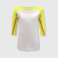 ILTEX Apparel 2T / White/Yellow Softball Sleeve Raglan Kids