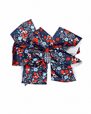 ILTEX Apparel Accessory Bow - Floral Diamond