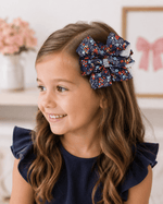 ILTEX Apparel Accessory Bow - Floral Diamond