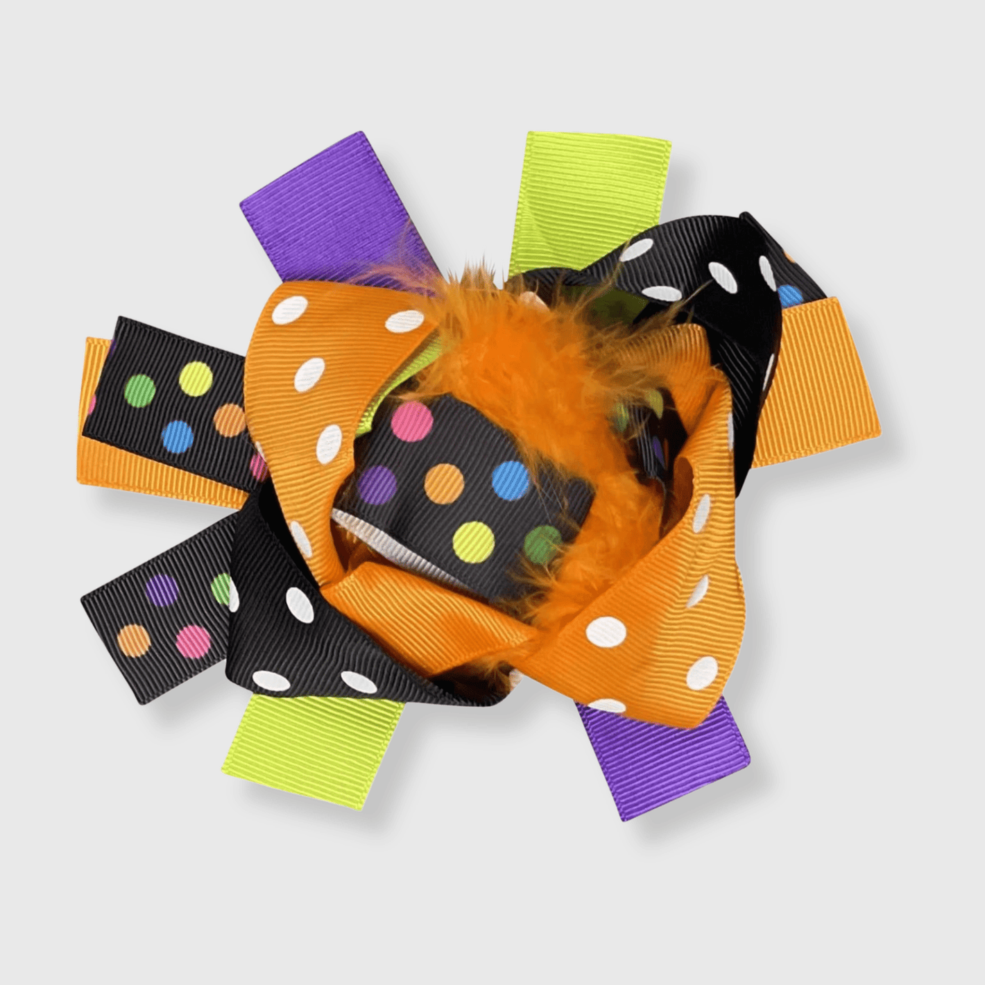 ILTEX Apparel Accessory Bow - Multi Polka Dot