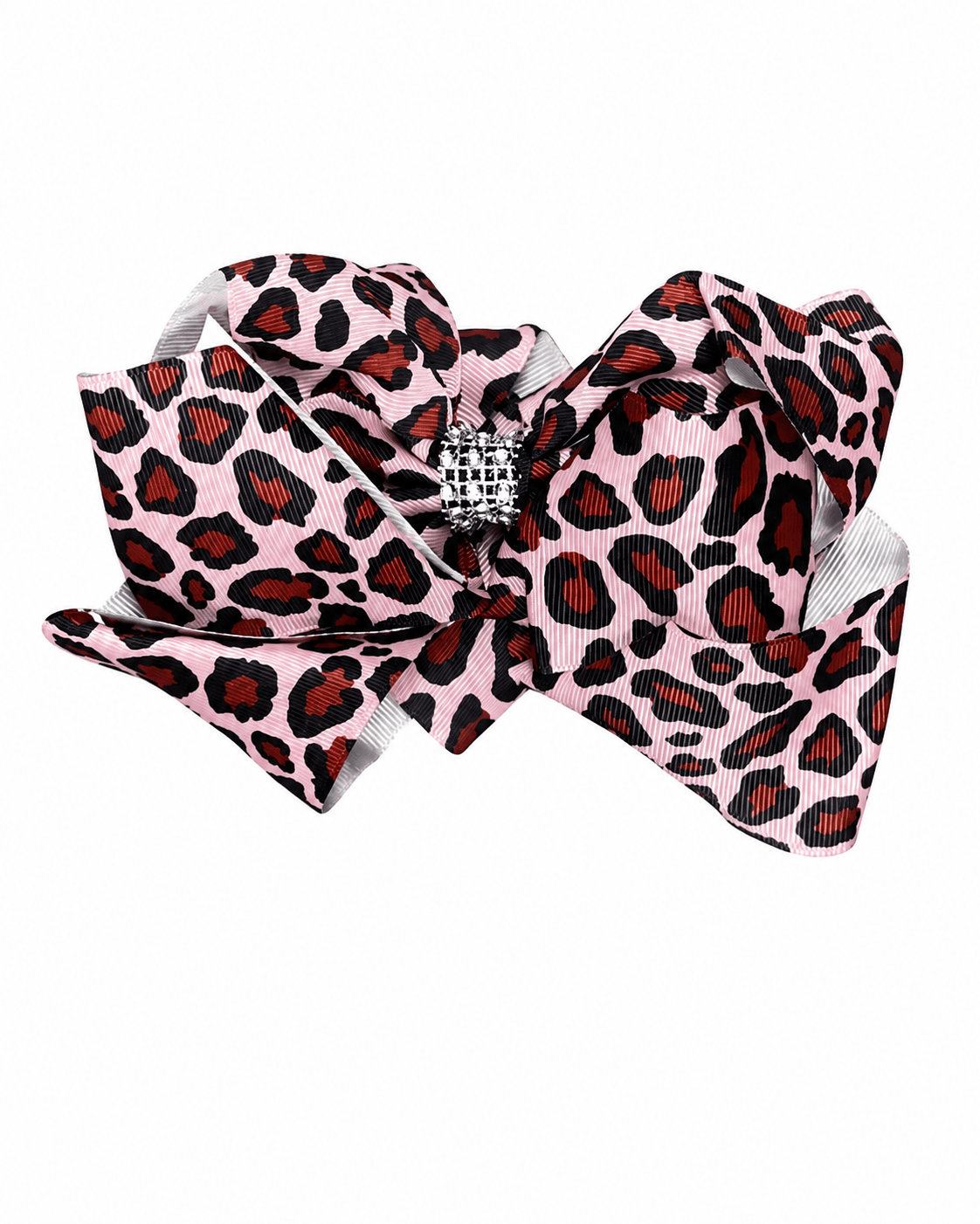 ILTEX Apparel Accessory Bow - Pink Cheetah Glitter