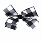 ILTEX Apparel Accessory Bow - Plaid Knot Black