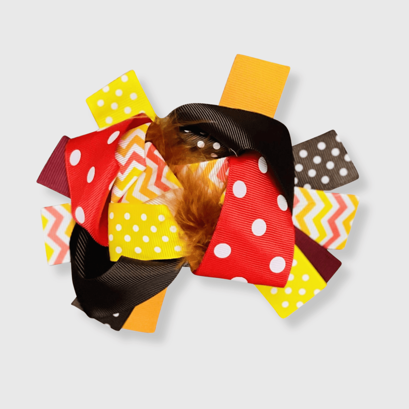 ILTEX Apparel Accessory Bow - Polka Chevron