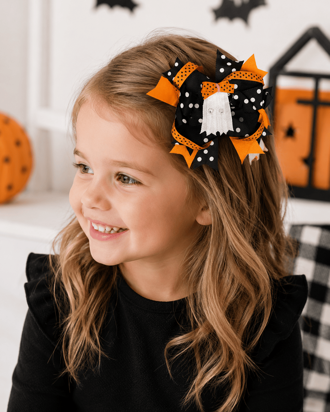 ILTEX Apparel Accessory Bow - Spooky Ghost