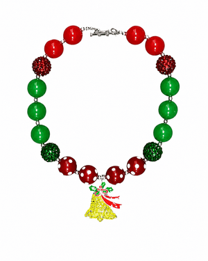 ILTEX Apparel Accessory Bubblegum Necklace - Golden Bell