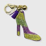 ILTEX Apparel Accessory KC1002 - Mardi Gras Heel Keychain