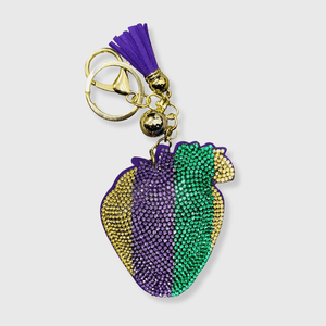 ILTEX Apparel Accessory KC1004 - Mardi Gras Berry Keychain