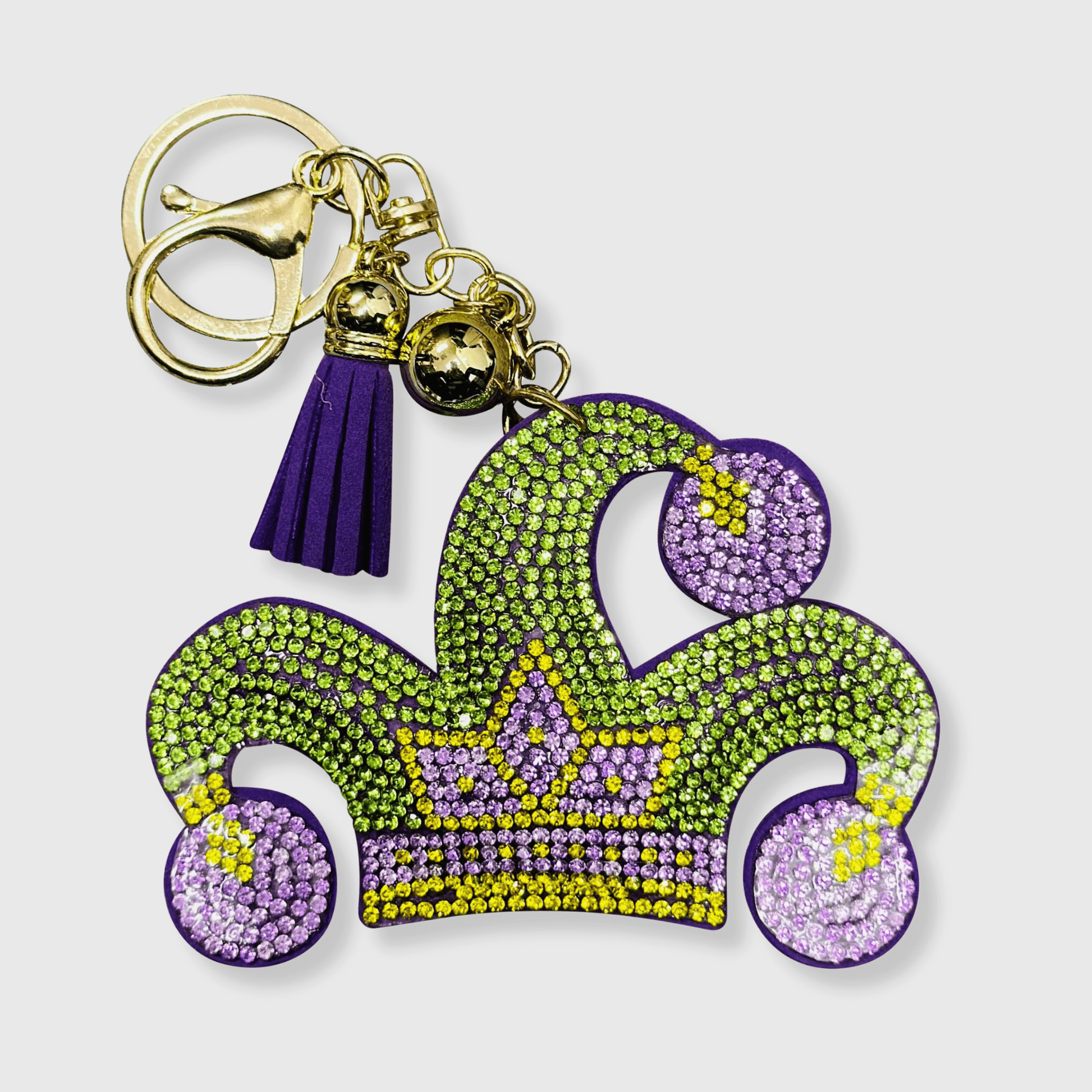 ILTEX Apparel Accessory KC1008 - Mardi Gras Jester Keychain