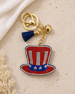 ILTEX Apparel Accessory Keychain - Fourth of July Hat