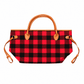ILTEX Apparel Accessory Plaid Red Bag