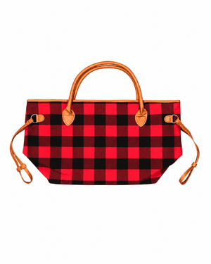 ILTEX Apparel Accessory Plaid Red Bag