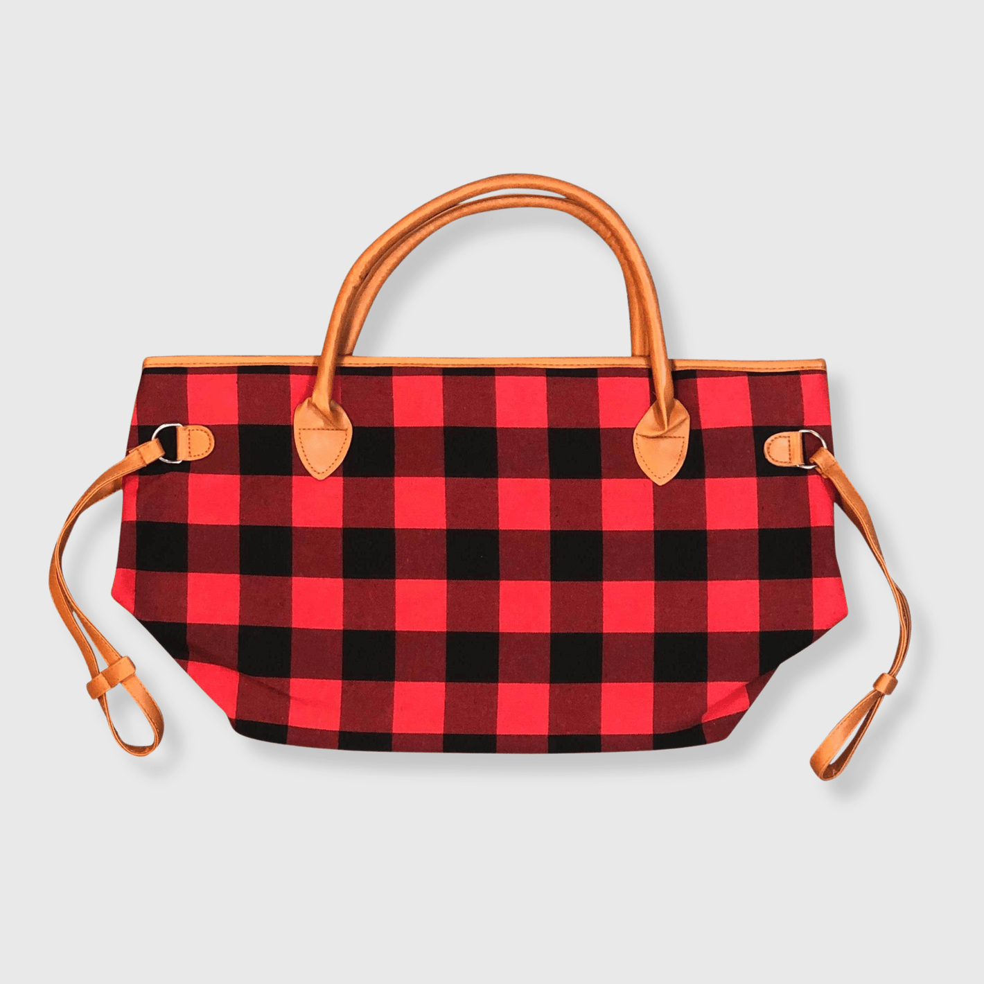 ILTEX Apparel Accessory Plaid Red Bag