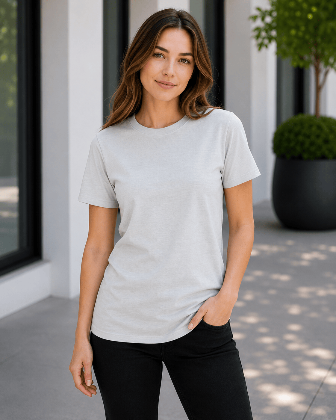 ILTEX Apparel Adult Clothing Adult Cotton-Feel Polyester Tee