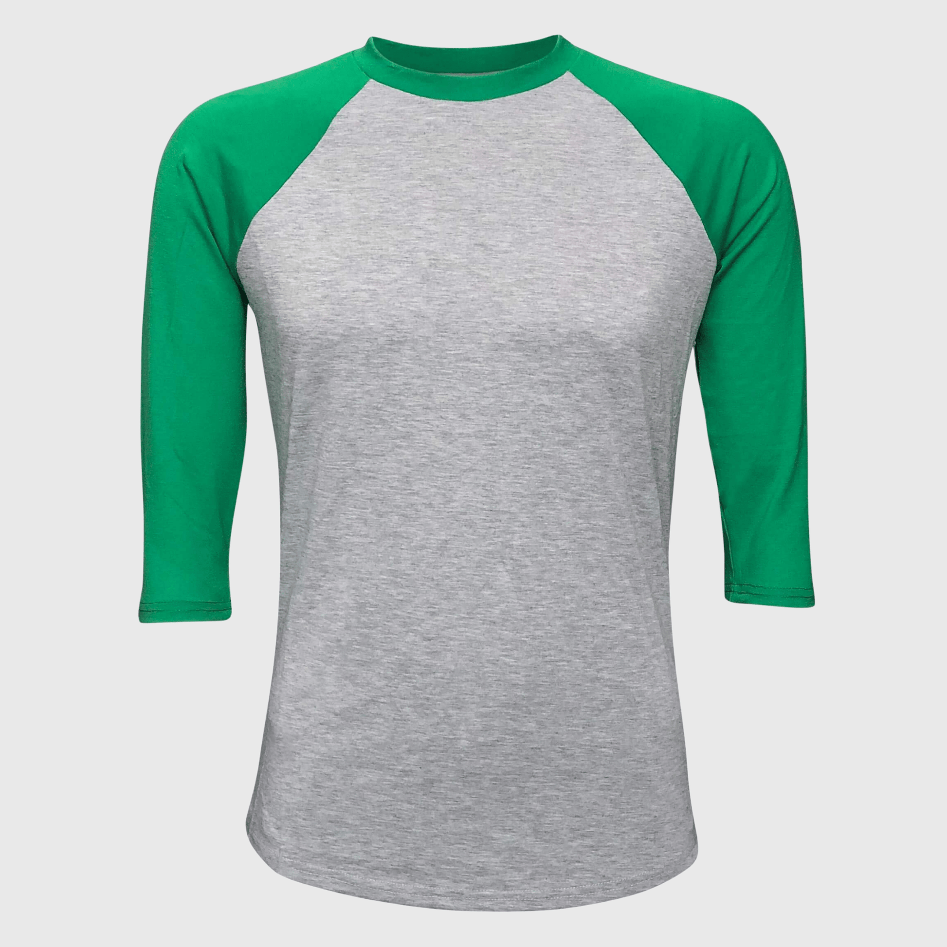 ILTEX Apparel Adult Clothing Baseball Polyester Raglan Tee - Gray Body