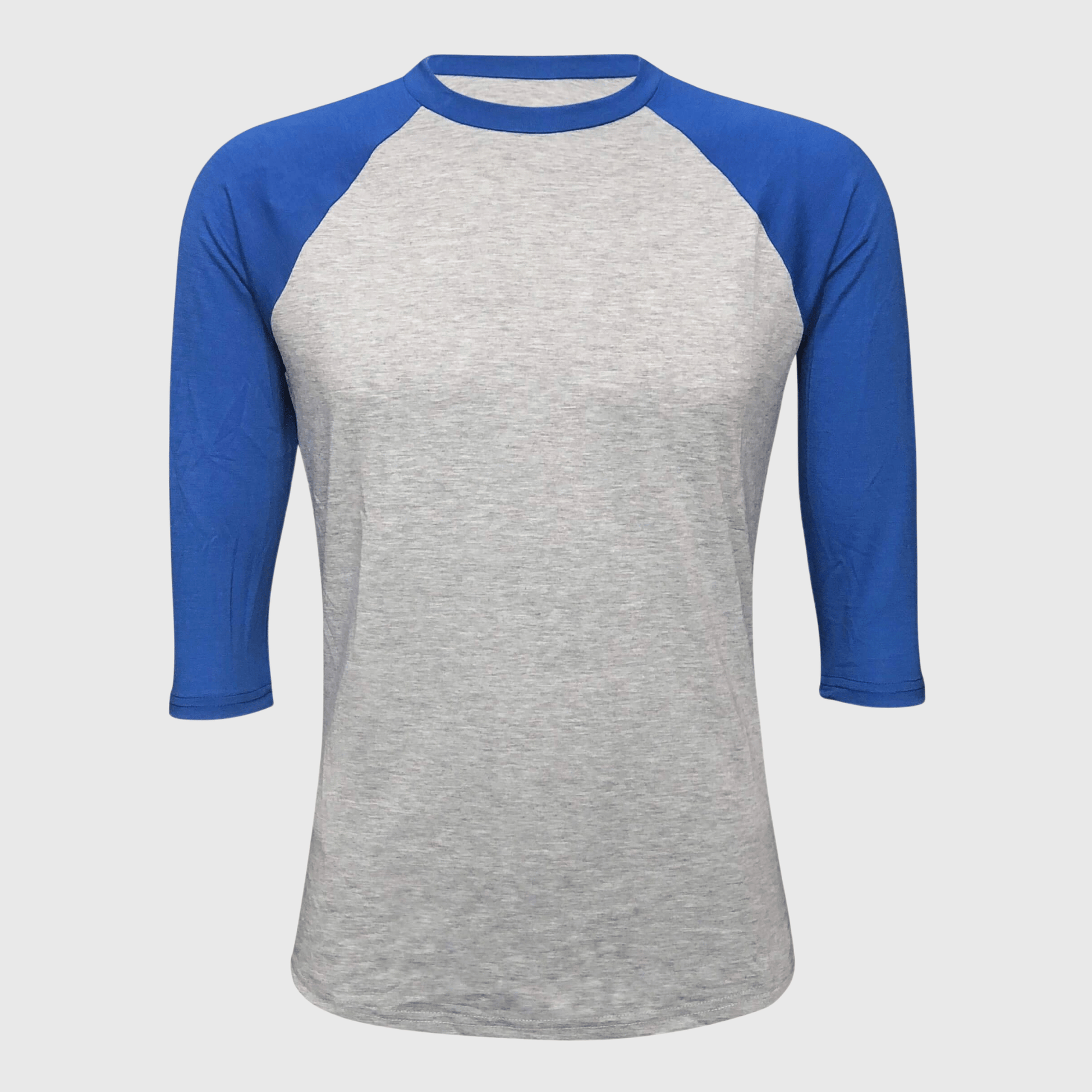 ILTEX Apparel Adult Clothing Baseball Polyester Raglan Tee - Gray Body