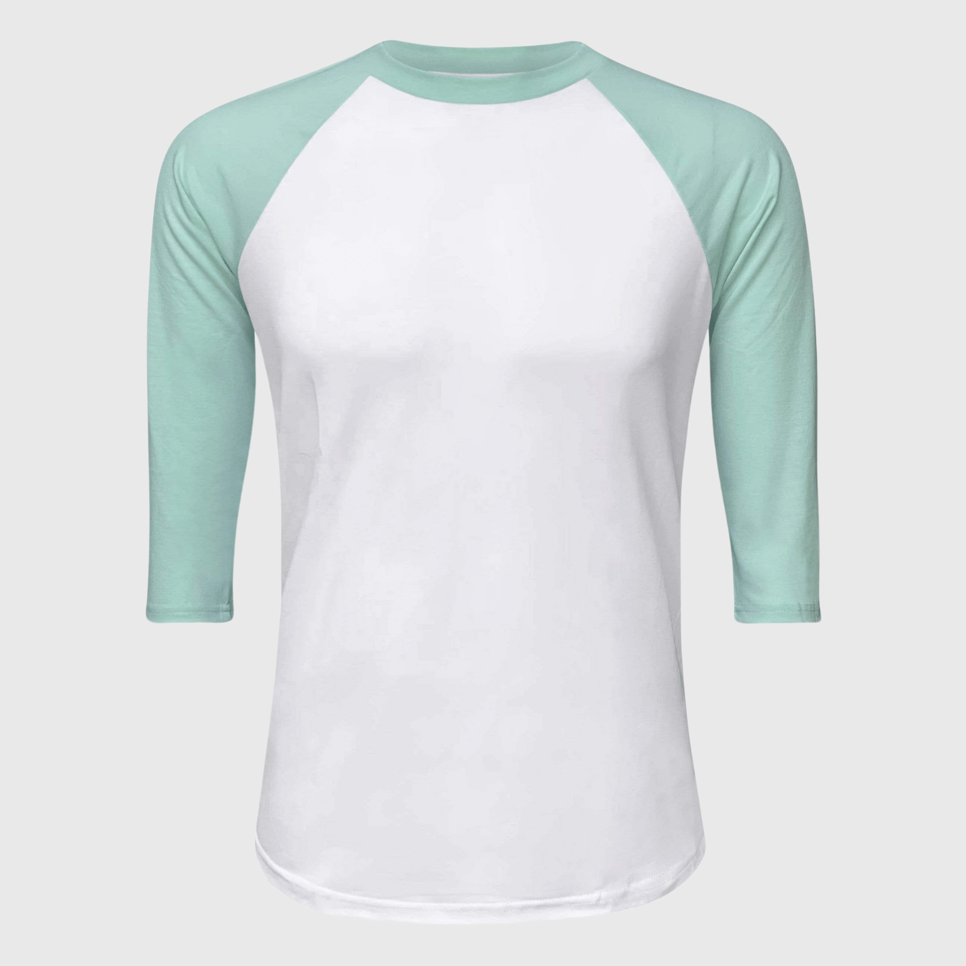 ILTEX Apparel Adult Clothing Baseball Polyester Raglan Tee - White Body