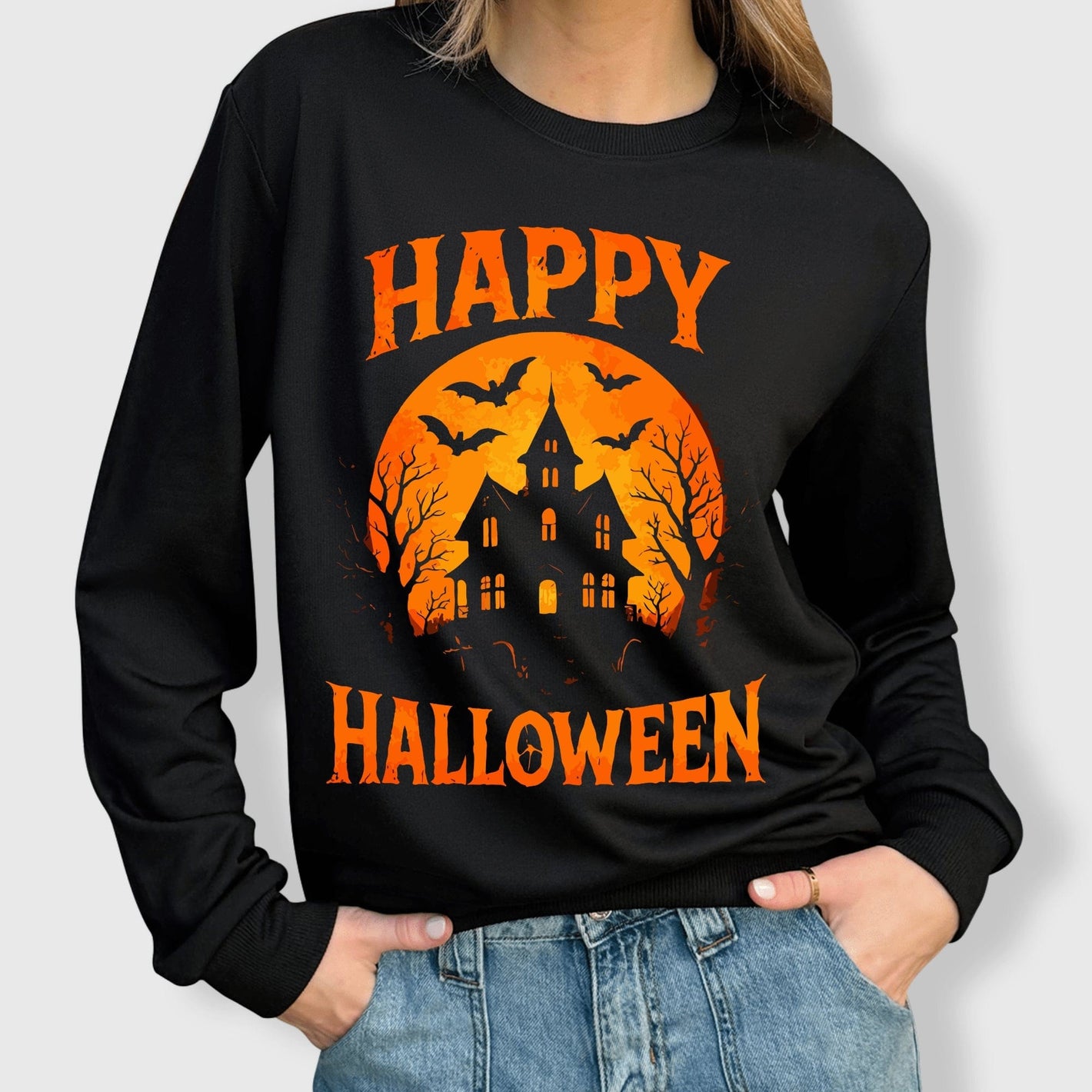 ILTEX Apparel Adult Clothing Bat Flight at Midnight - Halloween Tee