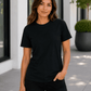 ILTEX Apparel Adult Clothing Black / Small Adult Cotton-Feel Polyester Tee