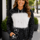 ILTEX Apparel Adult Clothing Black / Small Faux Bleached Hoodie