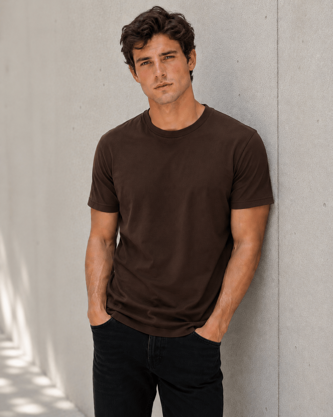 ILTEX Apparel Adult Clothing Brown / Small Adult Everyday Tee 100% Cotton | 501