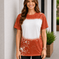 ILTEX Apparel Adult Clothing Brown / Small FAUX Bleached Tees - Adult