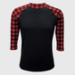 ILTEX Apparel Adult Clothing Buffalo Plaid Black Red Top Adult