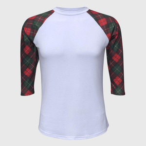 ILTEX Apparel Adult Clothing Buffalo Plaid White Red/Green Top Adult