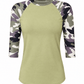 ILTEX Apparel Adult Clothing Camouflage Green Polyester Top