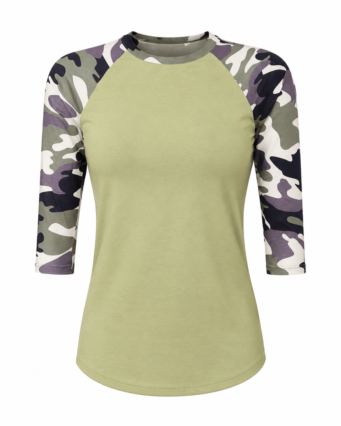 ILTEX Apparel Adult Clothing Camouflage Green Polyester Top