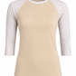 ILTEX Apparel Adult Clothing Cheetah Light Tan Polyester Top