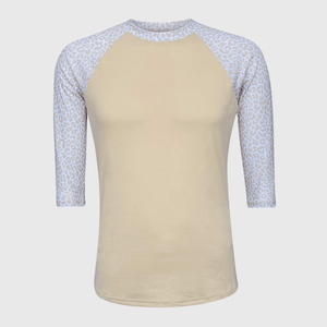 ILTEX Apparel Adult Clothing Cheetah Light Tan Polyester Top