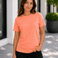 ILTEX Apparel Adult Clothing Coral / Small Adult Cotton-Feel Polyester Tee