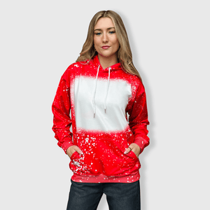 ILTEX Apparel Adult Clothing Faux Bleached Hoodie