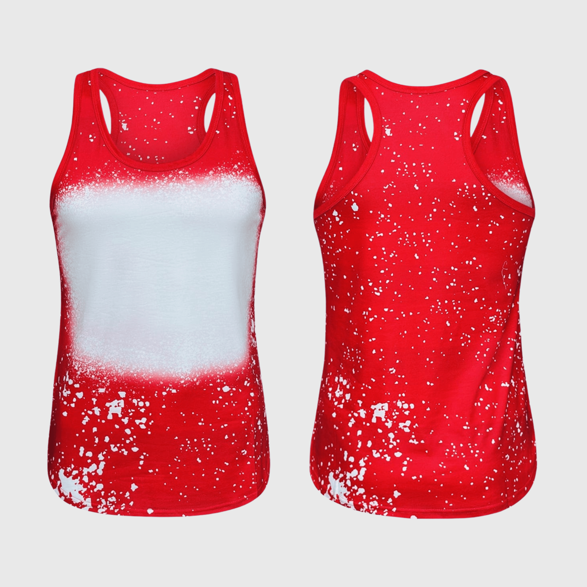 ILTEX Apparel Adult Clothing Faux Bleached Tank Top - Adult