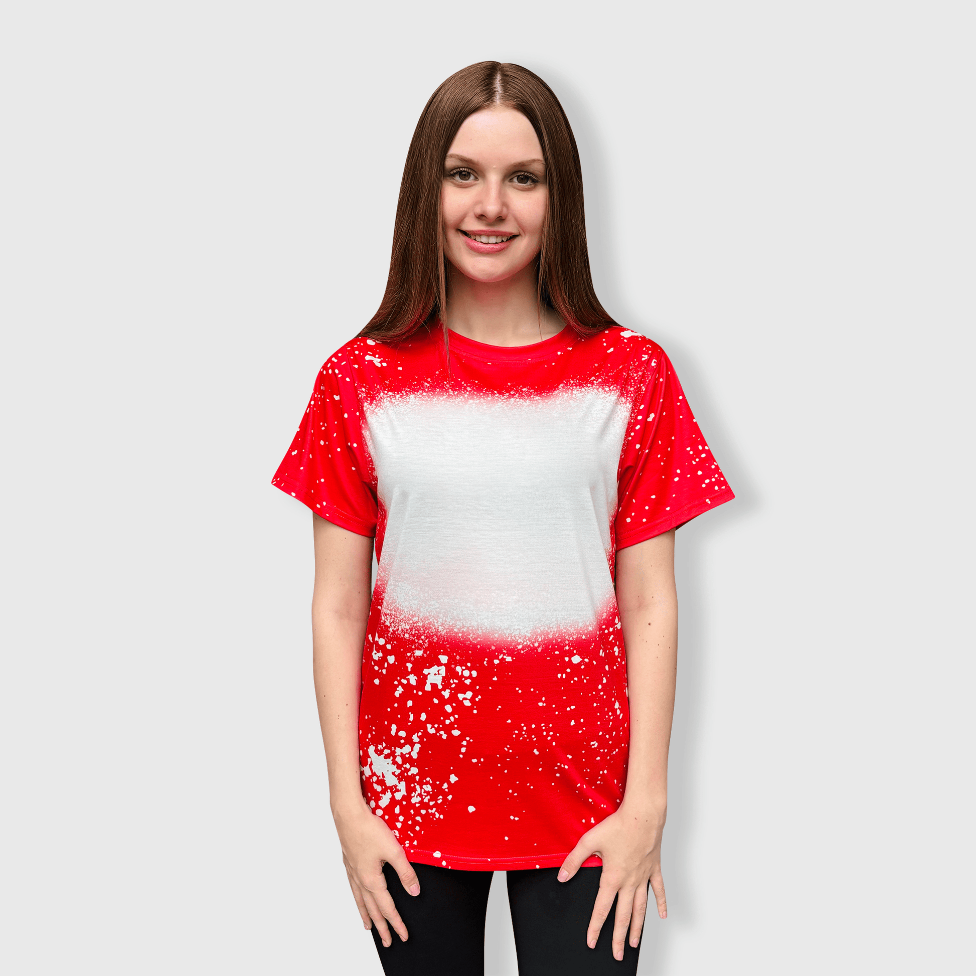 ILTEX Apparel Adult Clothing FAUX Bleached Tees - Adult