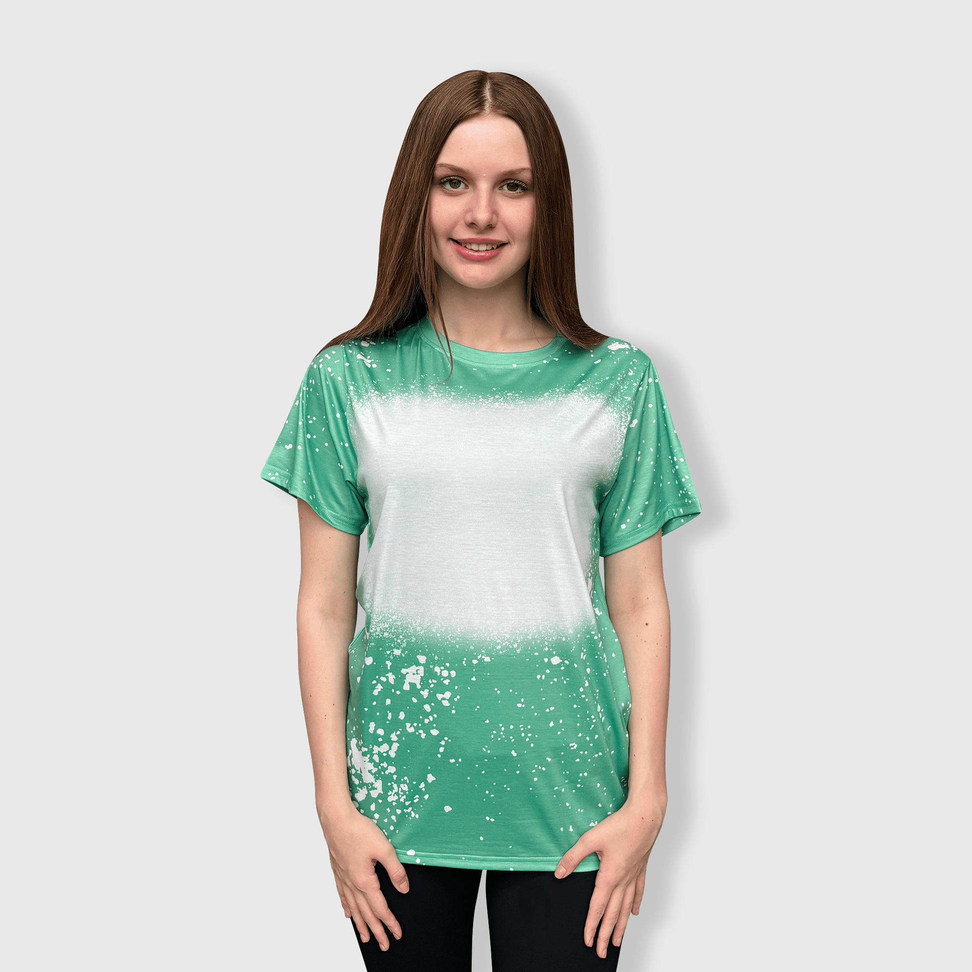 ILTEX Apparel Adult Clothing FAUX Bleached Tees - Adult