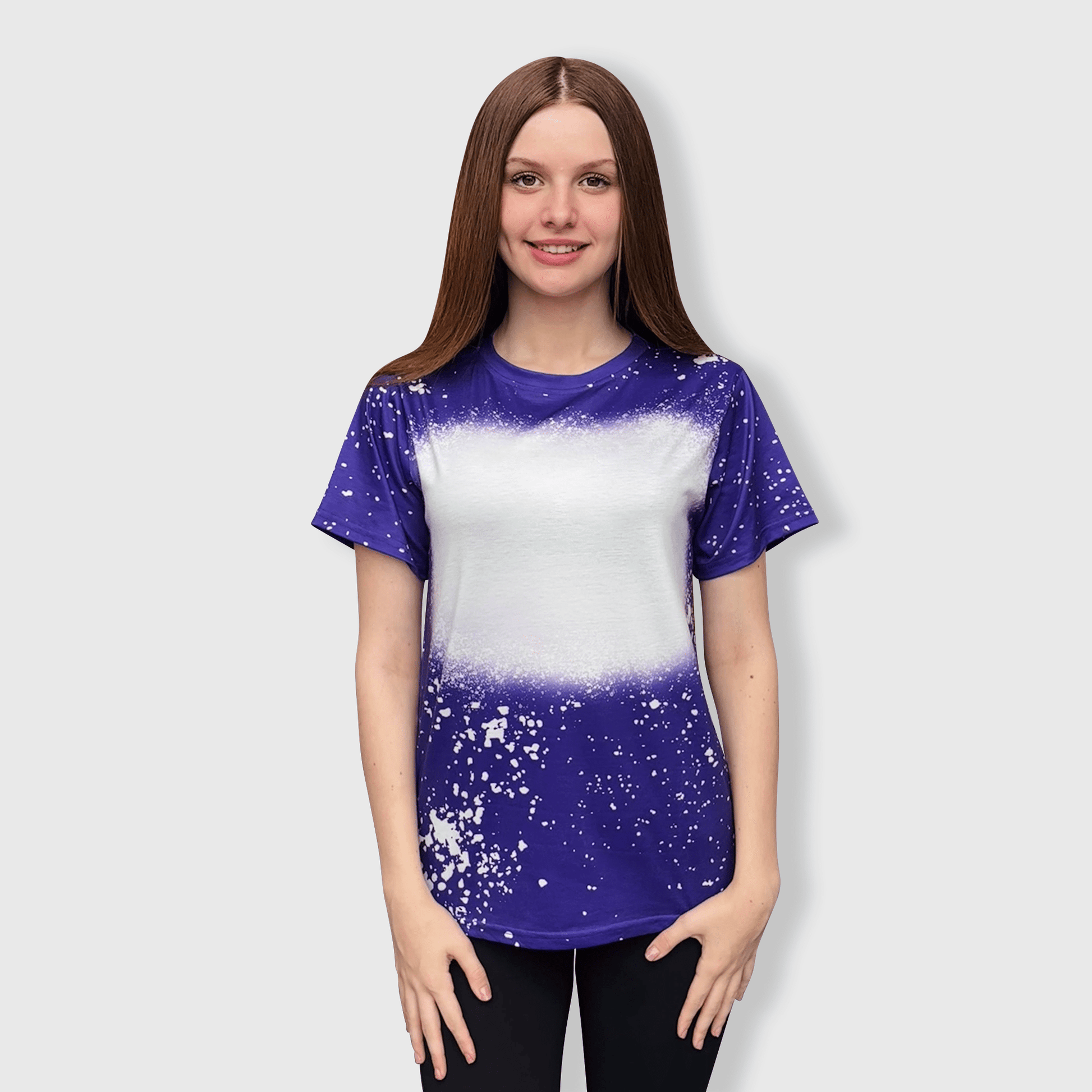 ILTEX Apparel Adult Clothing FAUX Bleached Tees - Adult