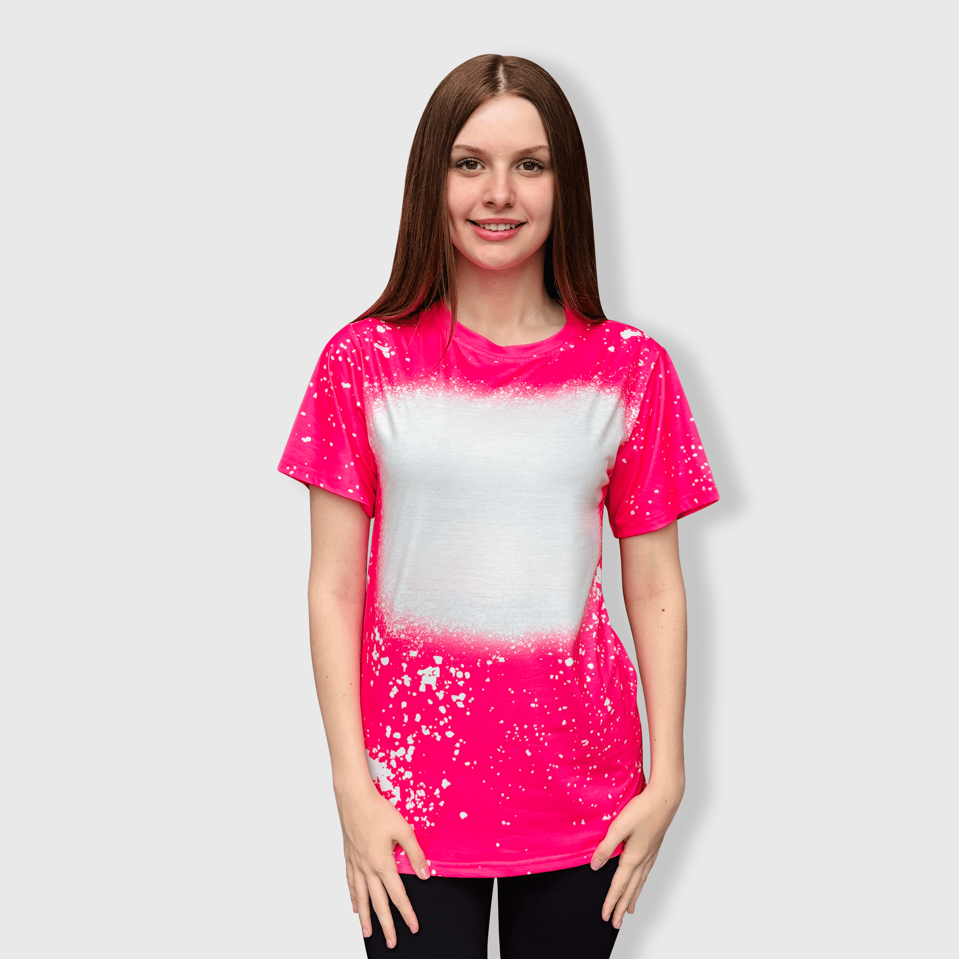 ILTEX Apparel Adult Clothing FAUX Bleached Tees - Adult