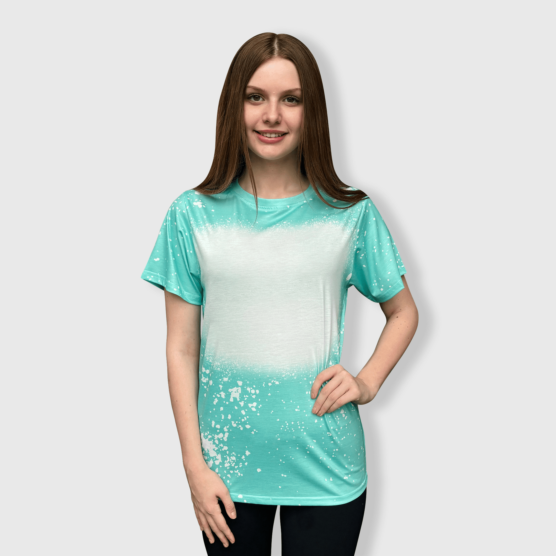 ILTEX Apparel Adult Clothing FAUX Bleached Tees - Adult