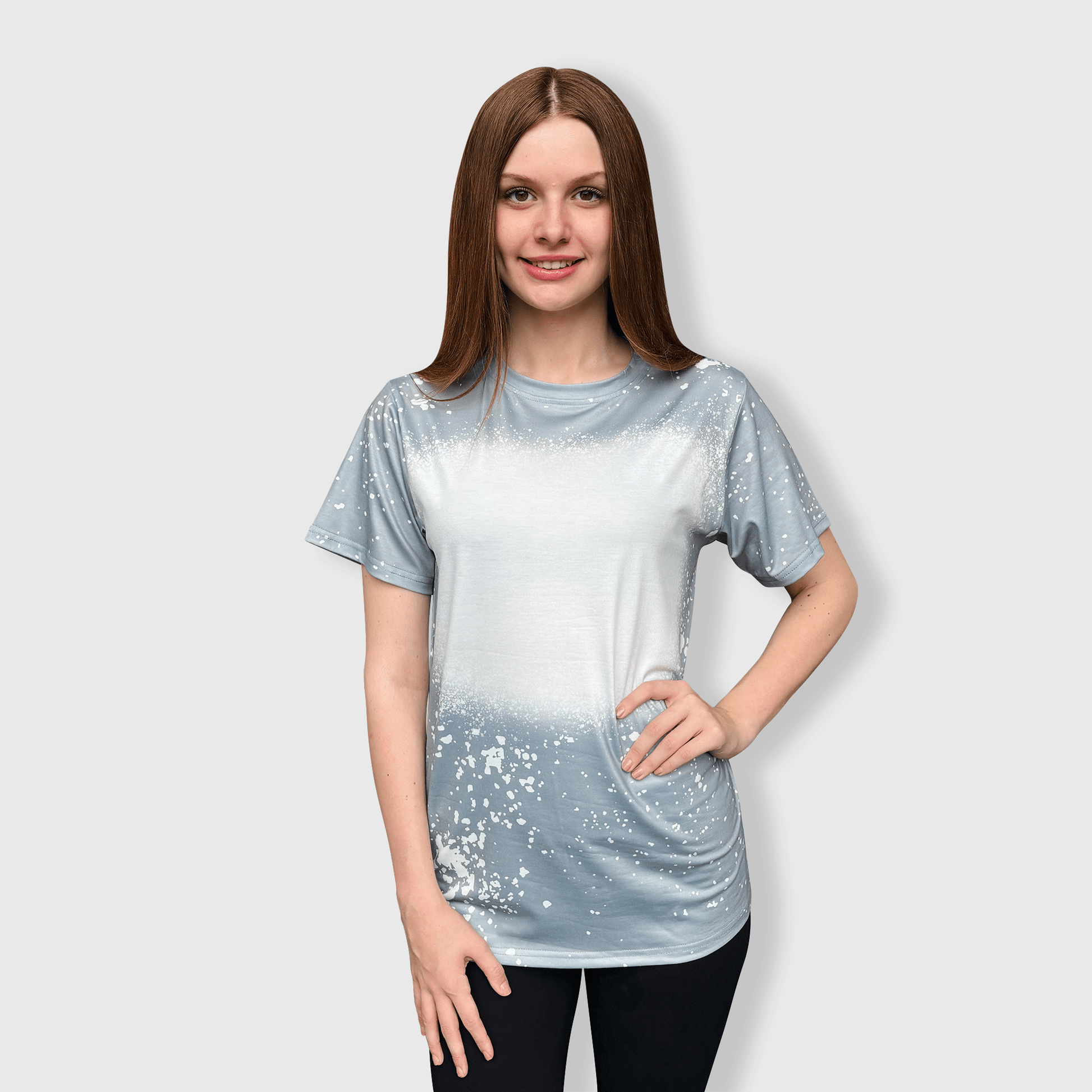 ILTEX Apparel Adult Clothing FAUX Bleached Tees - Adult
