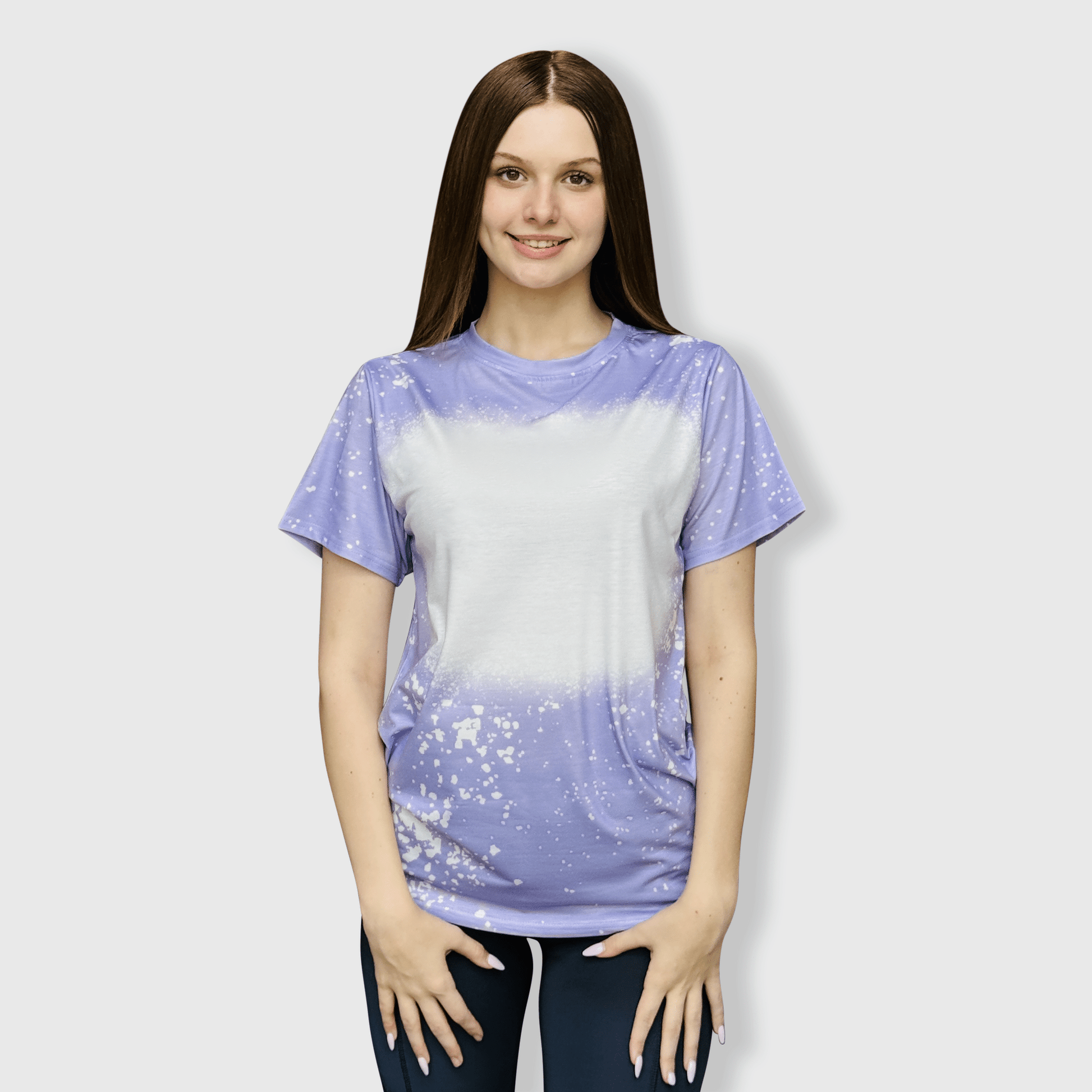 ILTEX Apparel Adult Clothing FAUX Bleached Tees - Adult