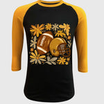 ILTEX Apparel Adult Clothing Floral Gridiron Tee