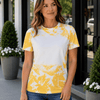Cloud Distressed Blank Faux Bleached Top - Gold