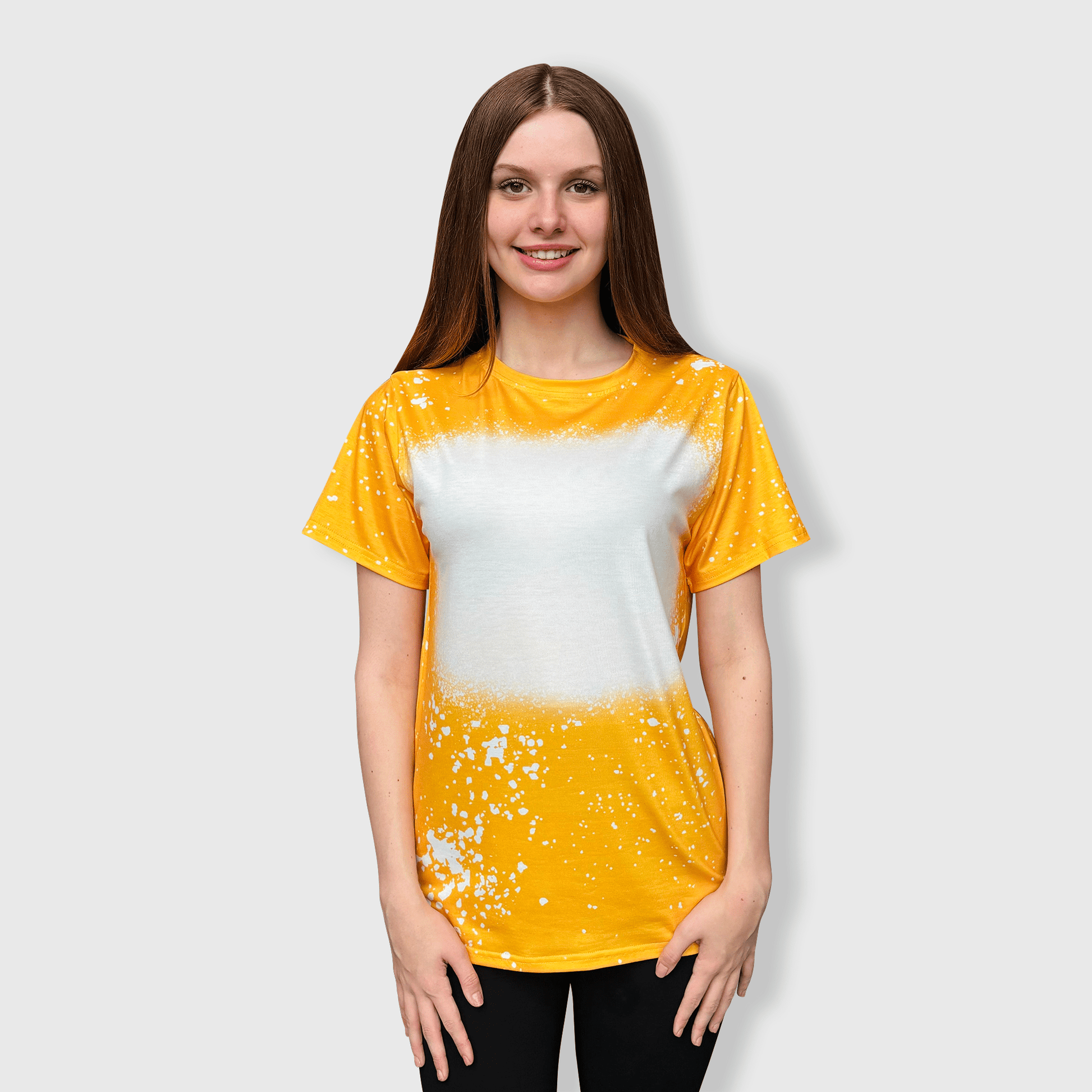 ILTEX Apparel Adult Clothing Gold / Small FAUX Bleached Tees - Adult