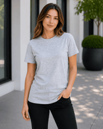 ILTEX Apparel Adult Clothing Gray / Small Adult Cotton-Feel Polyester Tee