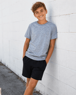 ILTEX Apparel Adult Clothing Gray / Y-Small 100% Polyester Cotton Feel Tees (Colors) - Youth