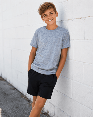 ILTEX Apparel Adult Clothing Gray / Y-Small 100% Polyester Cotton Feel Tees (Colors) - Youth